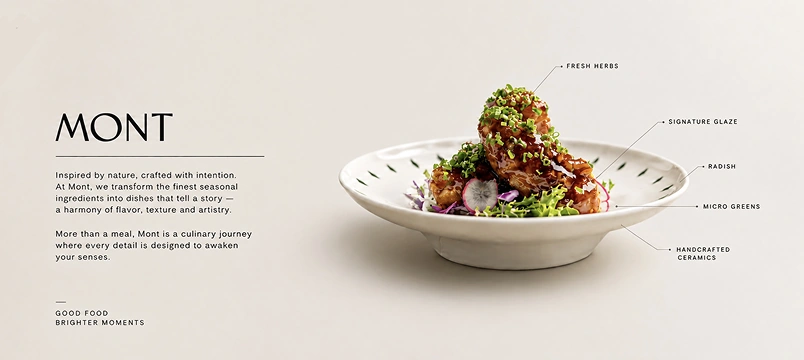 Mont Castle signature dish