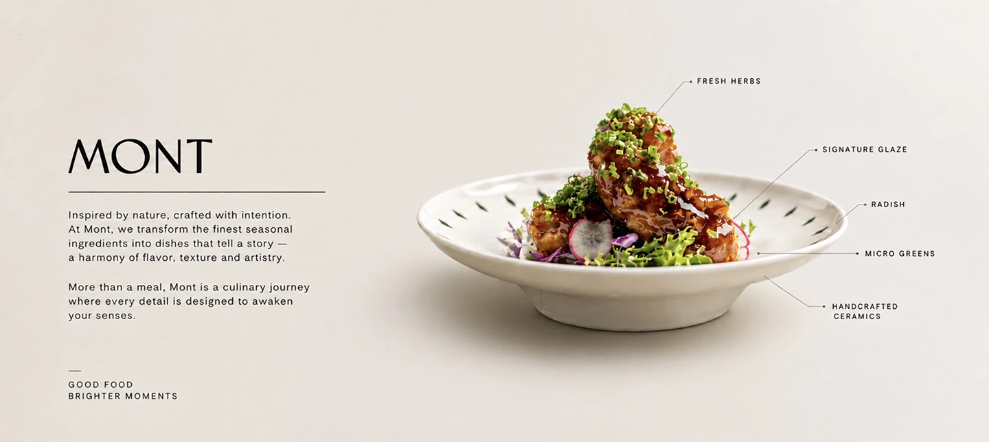 Mont Castle signature dish